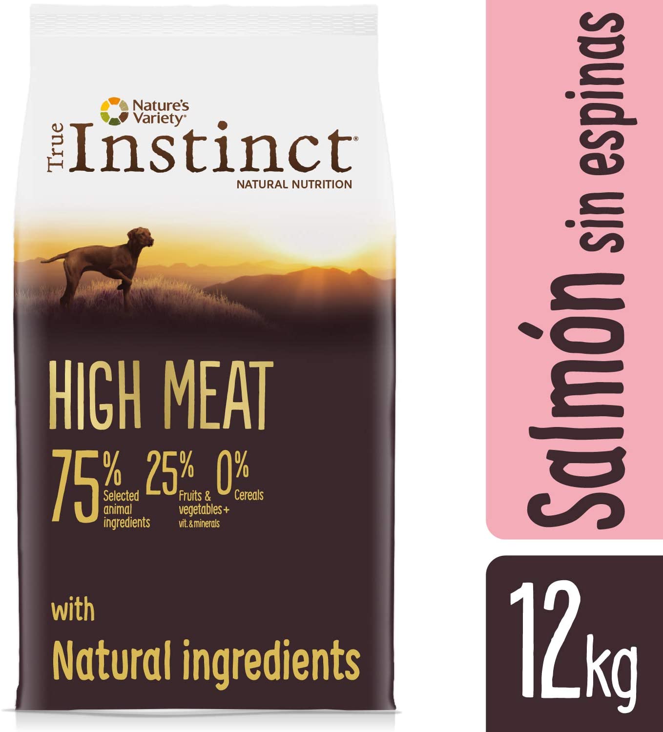  True Instinct High Meat Pienso para Perros Medium Adult con Salmón - 12000 gr 