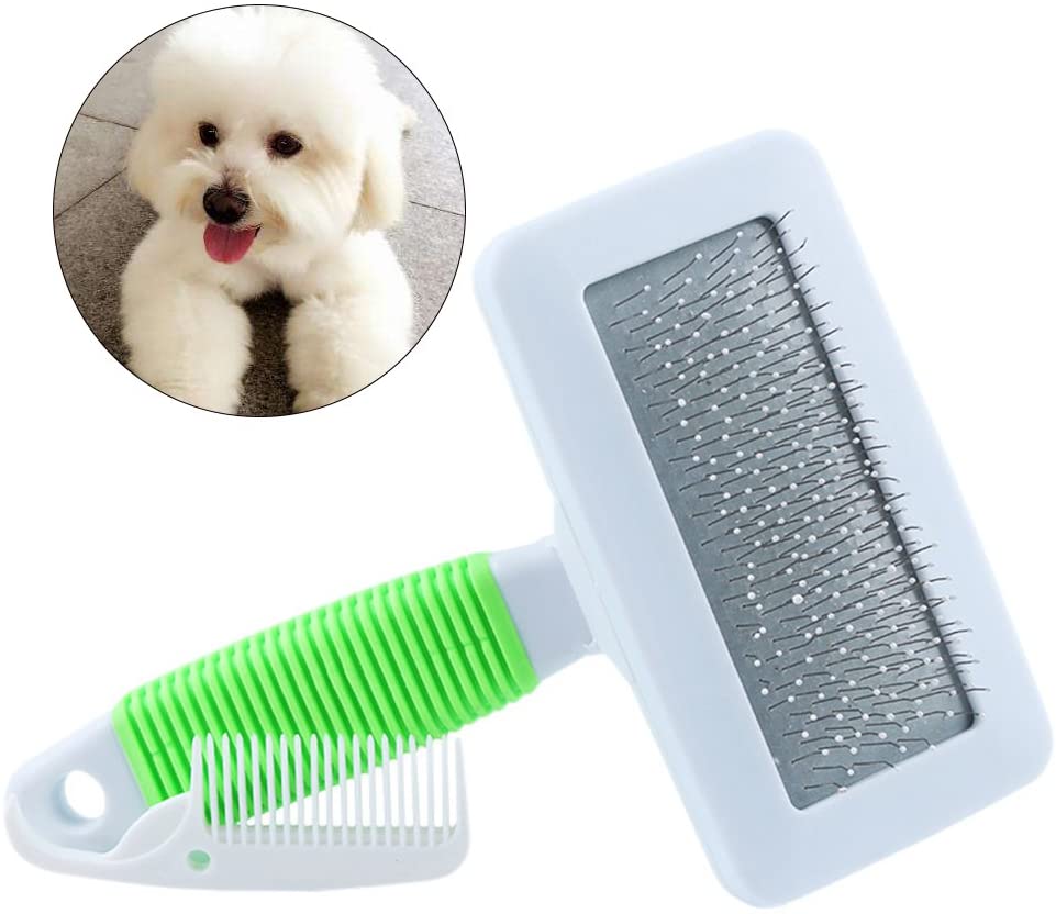  UEETEK cepillo para perros - Cepillo Universal Para Quitar y Remover el Pelo Muerto de Perros y Gatos Carda 