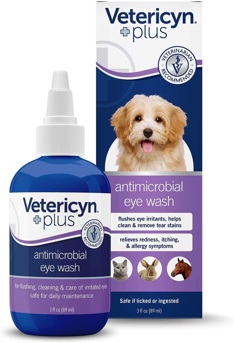  Vetericyn Plus Eye Wash for All Animals 3 Ounces 