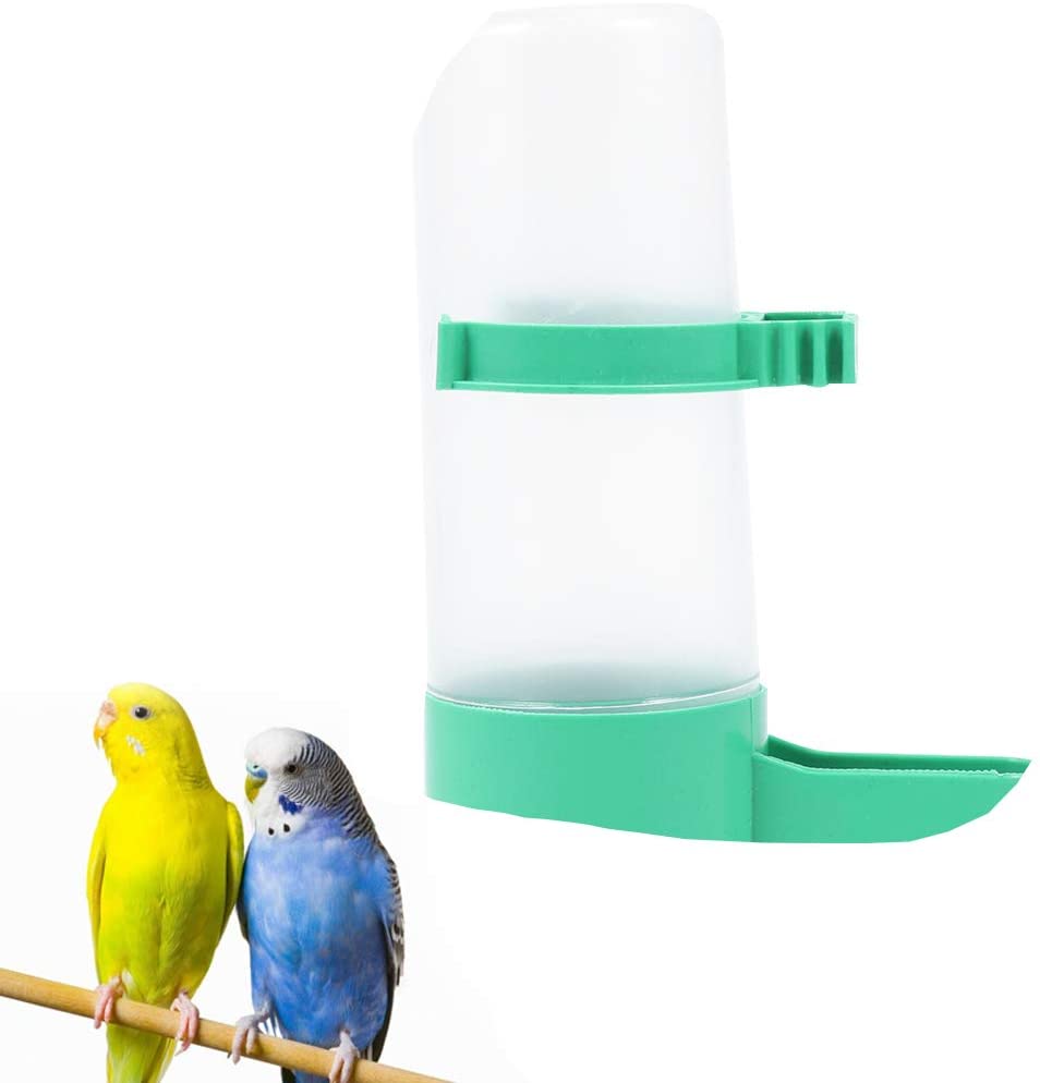  Yardwe Bebederos para Aves Automático Alimentador de Agua para Pájaros Pigeon 5 Piezas M 