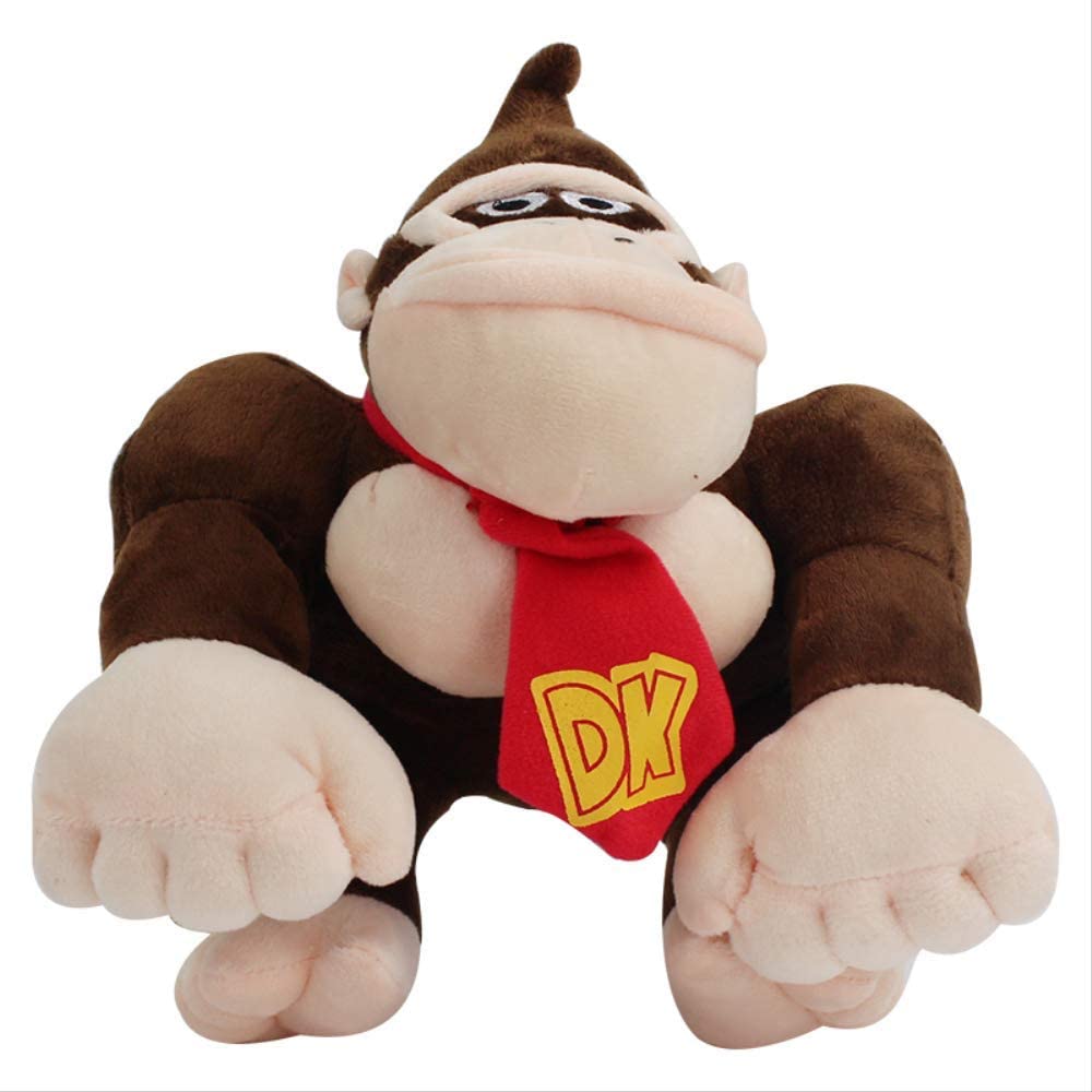  Ylout Super Mario King Kong Peluches Rellenos 26Cm, Muñeca Suave Donkey Kong para Niños 