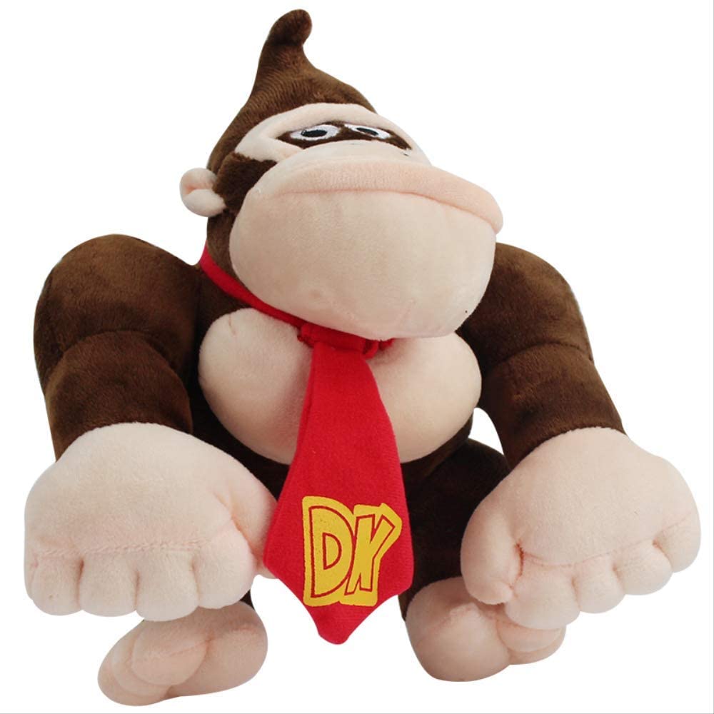  Ylout Super Mario King Kong Peluches Rellenos 26Cm, Muñeca Suave Donkey Kong para Niños 
