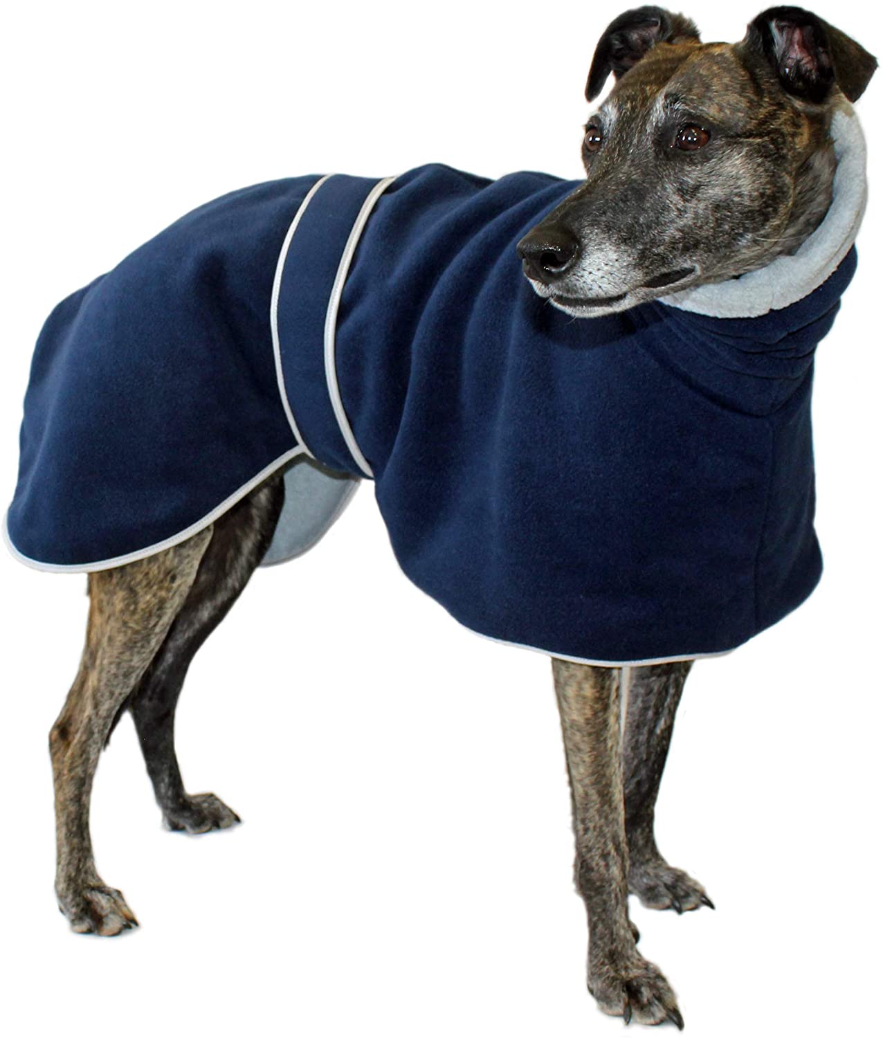 Abrigo de Cosipet para perro de caza, color azul - gris 