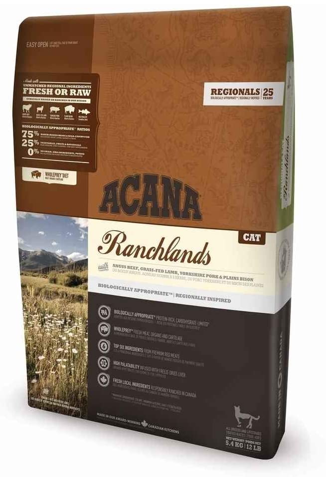  ACANA Ranchlands Comida para Gatos - 5400 gr 