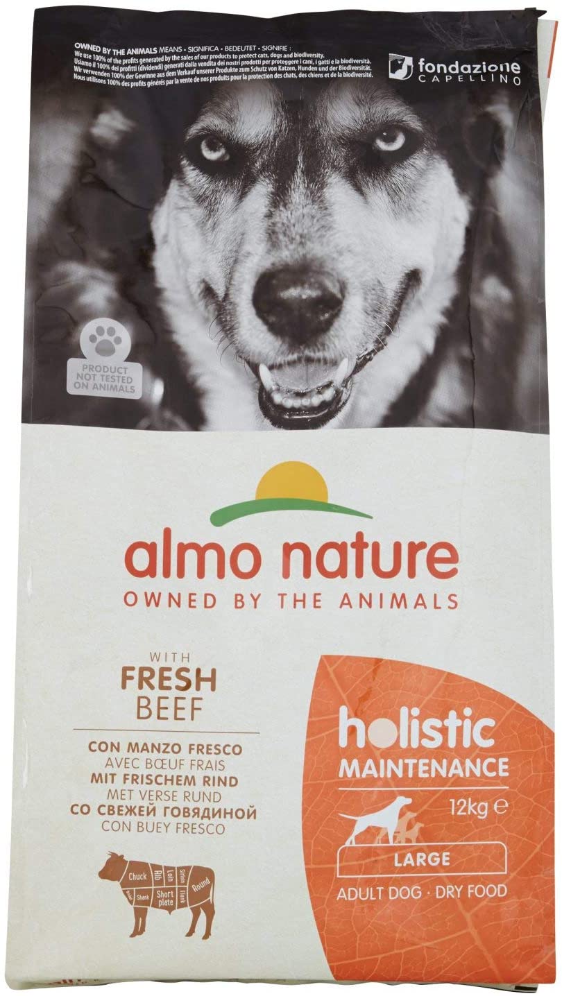  almo nature Dog Dry PFC Holistic Adult Buey Razas Grandes 