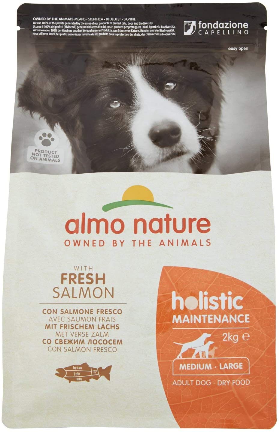  almo nature Dog Dry PFC Holistic Adult Salmón Razas Medianas - 2000 gr 