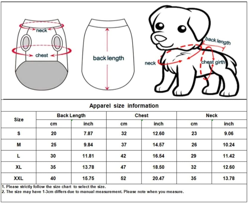  AMURAO Impermeable Ropa para Mascotas Espesamiento Chaqueta de Abrigo de Perro de Camuflaje cálido para Chihuahua Pequeños Perros Grandes 