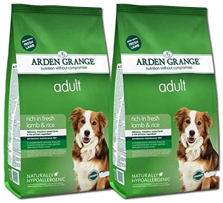  Arden Grange MultiBuy - Hipoalergénico premium de cordero y arroz para adultos comida seca para perros – 2x, 4x, 6x – 12 kg 