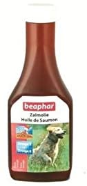  Beaphar BEA11295 Suplemento Alimenticio para Perros y Gatos de Aceite de Salmón - 425 ml 