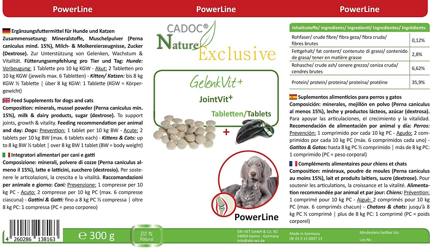  Cadoc - Nature Exclusive JointVit+ 
