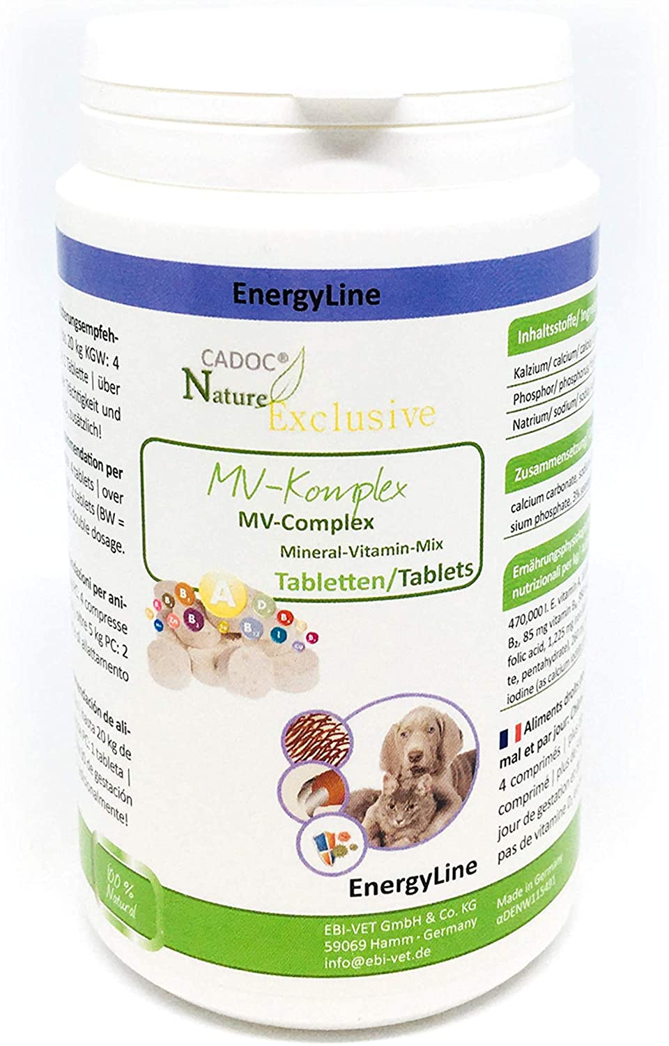  Cadoc - Nature Exclusive MV-Complex (complejo de minerales y vitaminas) 
