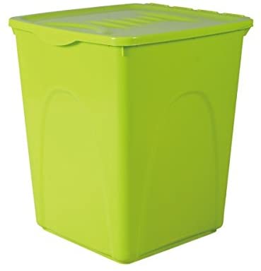  Contenedor de comida para perros o gatos Nobleza, de color verde, capacidad 44 litros 