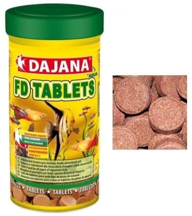  Dajana FD Tabletas – Alimento especial para peces en pastillas adhesivas 