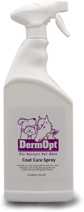  DermOpt® Spray y acondicionador de piel para el cuidado de perros, alivia el picor 