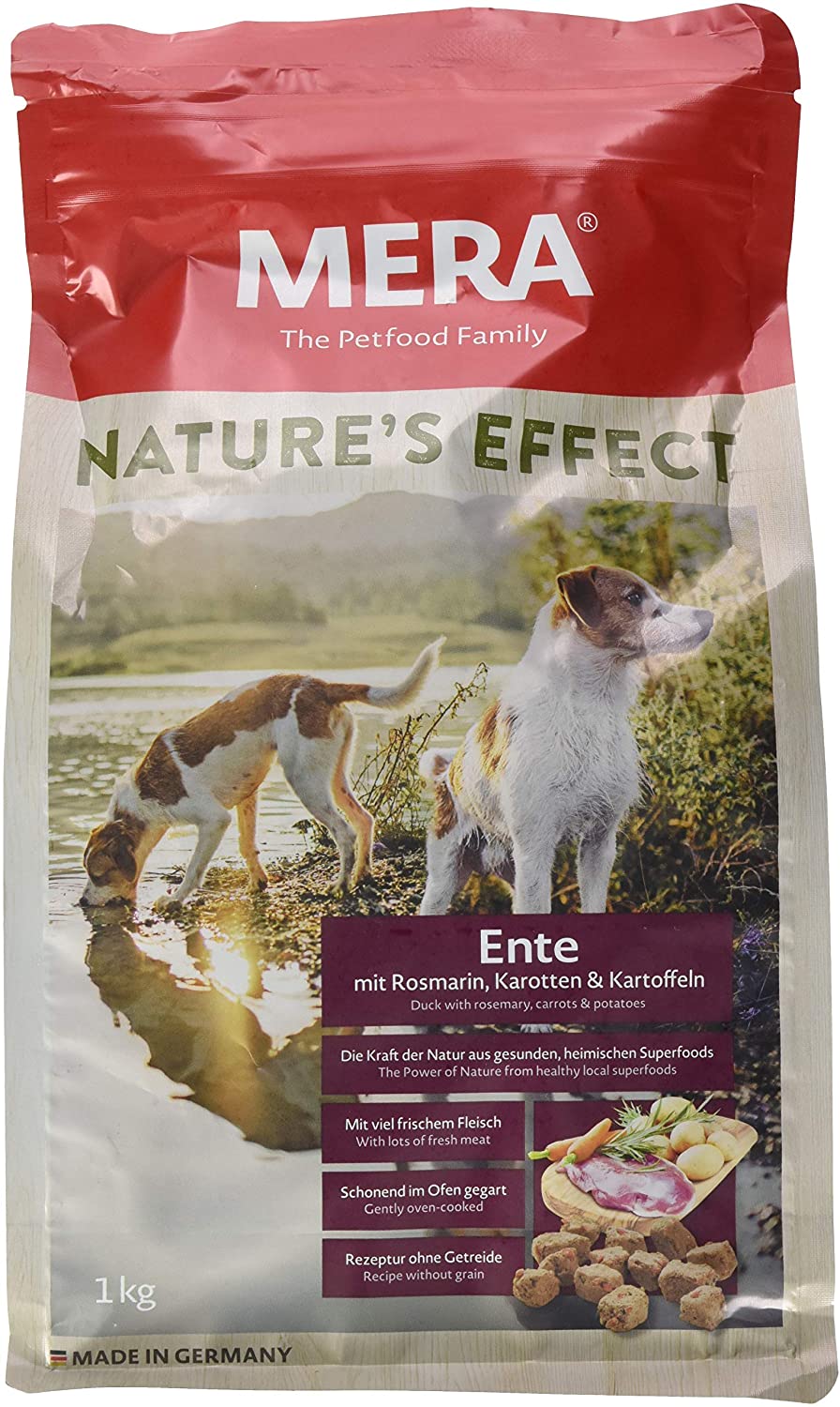  Digital Nature 's Effect getreidefreies Perros Forro, Premium para Perros con Pato Romero Zanahorias Patatas, 1er Pack (1 x 1 kg) 