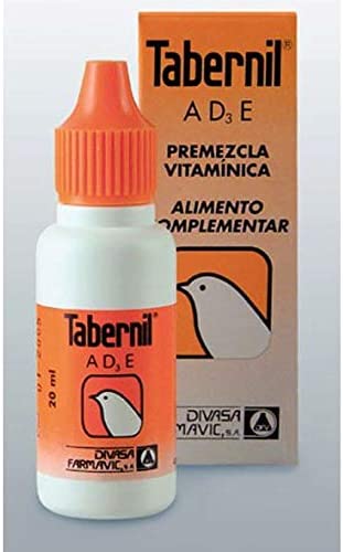  DIVASA Tabernil A, D3, E Solución Oral para Aves - 20 ml 