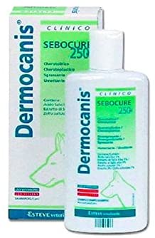  ecuphar Dermocanis Sebocure Champú Dermatologico para Perros - 250 ml 
