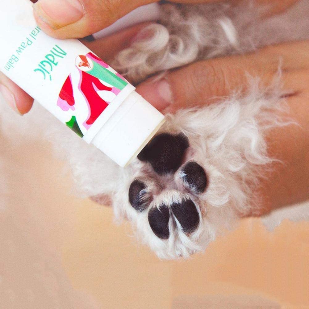  Eternitry Crema para El Cuidado De Los Pies De Las Mascotas, Crema De Pies Limpiadora Calmante Natural, Crema Hidratante para Los Pies del Cuidado del Perro 