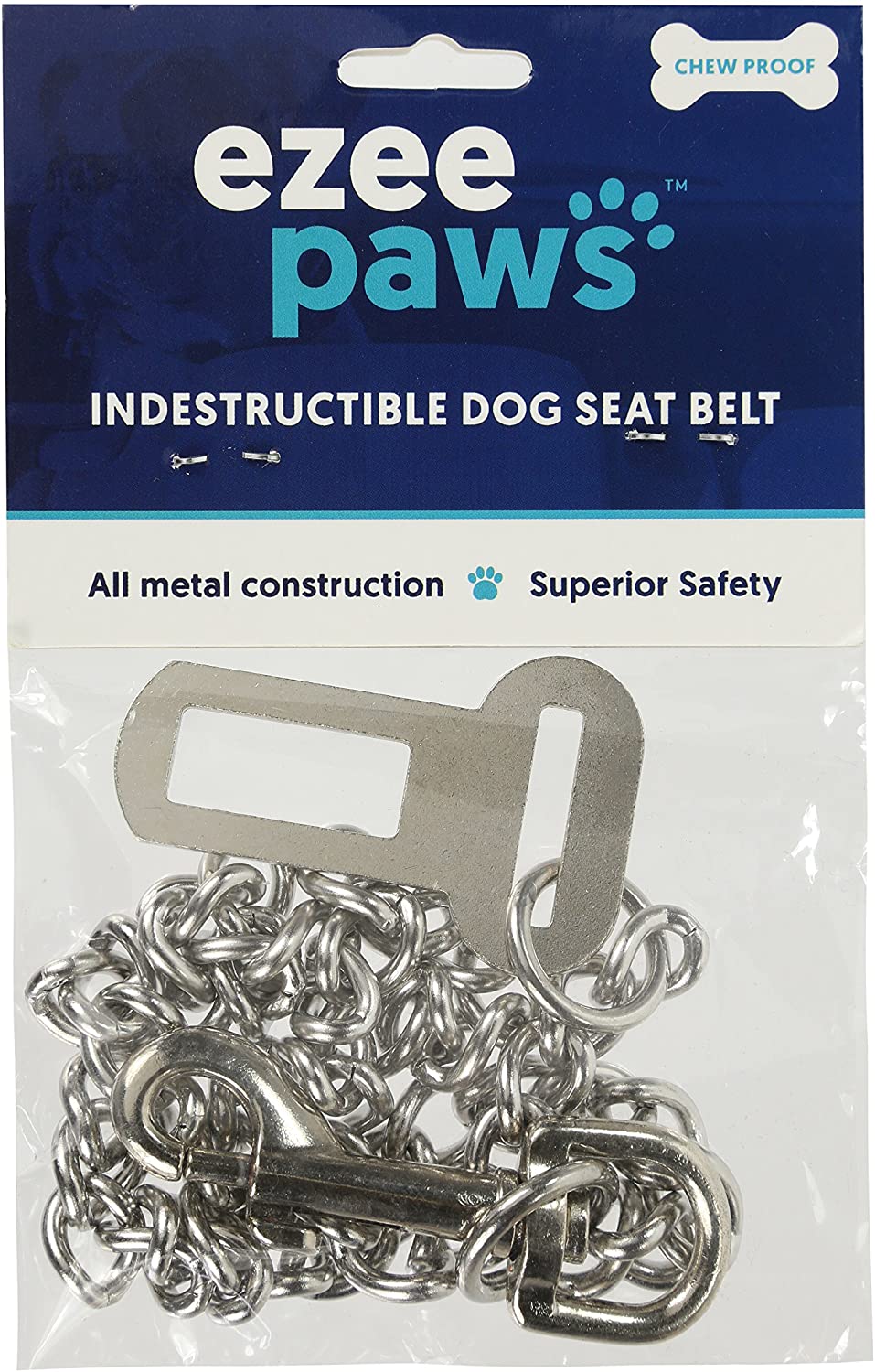 Ezee Paws - Cinturón de Seguridad para Perro (65 cm) 