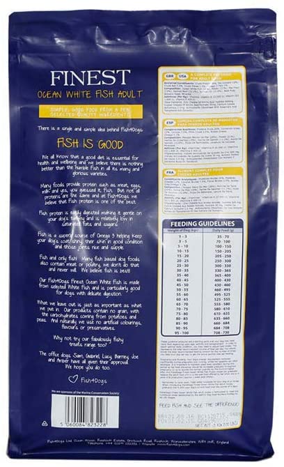  Fish4Dogs Canine Adult Small Bacalao 6Kg 6000 g 