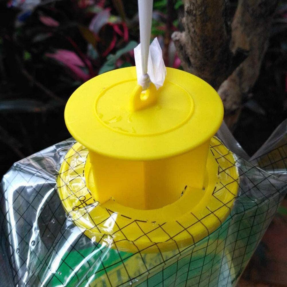  Fishyu 5Pcs Disposable Fly Trap Non Tóxicos Exterior Insectos Asesino Atrapasueños Bag Peste Control 