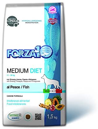  FORZA F10 Perro Medium Diet Pescado kg. 1.5 