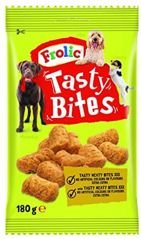  Frolic Tasty Bites Premio Bocaditos para Perros - 180 gr 