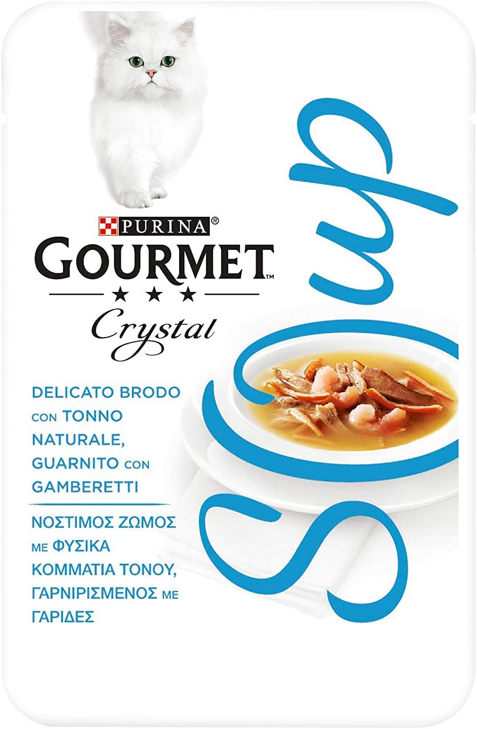 Gourmet Soup Tonno y gamberetti 40 g – 32 Unidades 