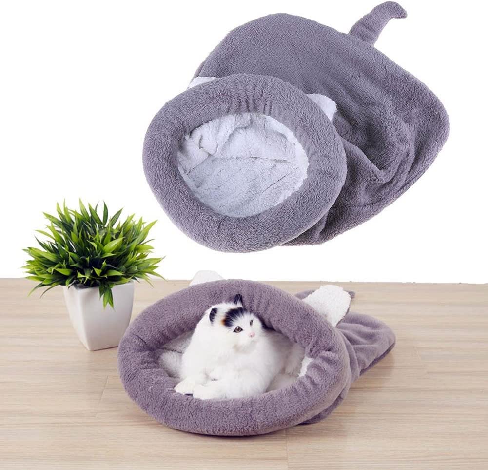  Gowind6 - Saco de Dormir para Mascotas con diseño de Gato y Gato 