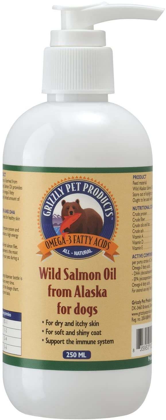  Grizzly Pure Wild Salmon Oil 250ml 