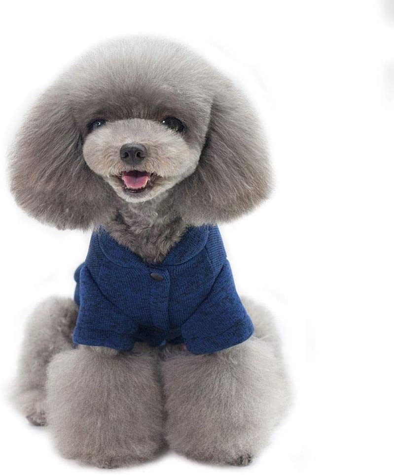 Handfly - Abrigo de invierno para perros, sudadera con capucha, chaqueta para perros pequeños 