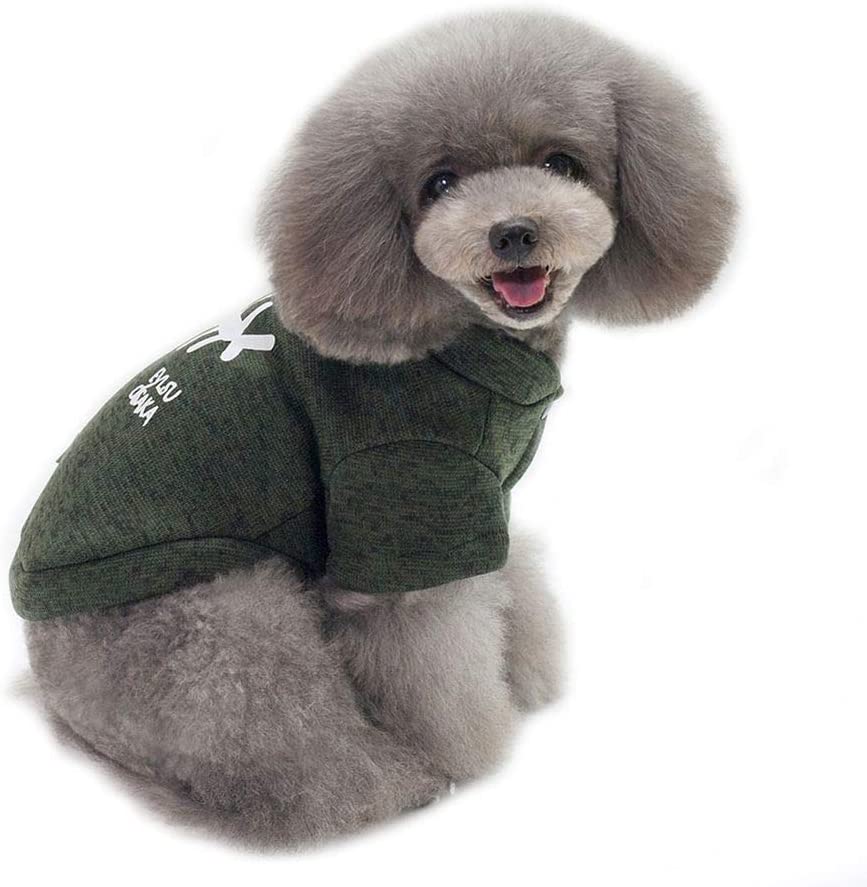  Handfly - Abrigo de invierno para perros, sudadera con capucha, chaqueta para perros pequeños 