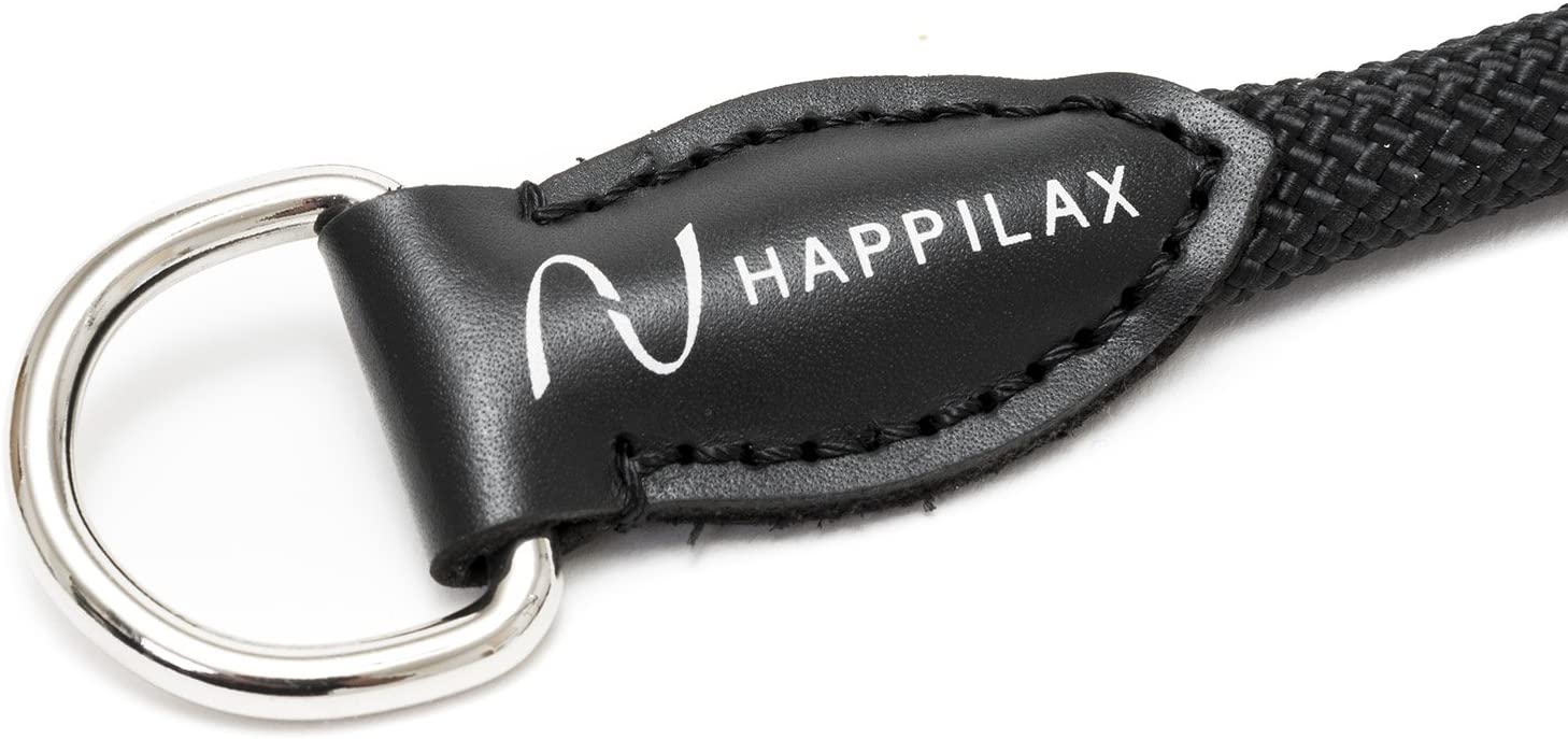  Happilax - Collar de Cuerda para Perro Mediano con Tope Ajustable 