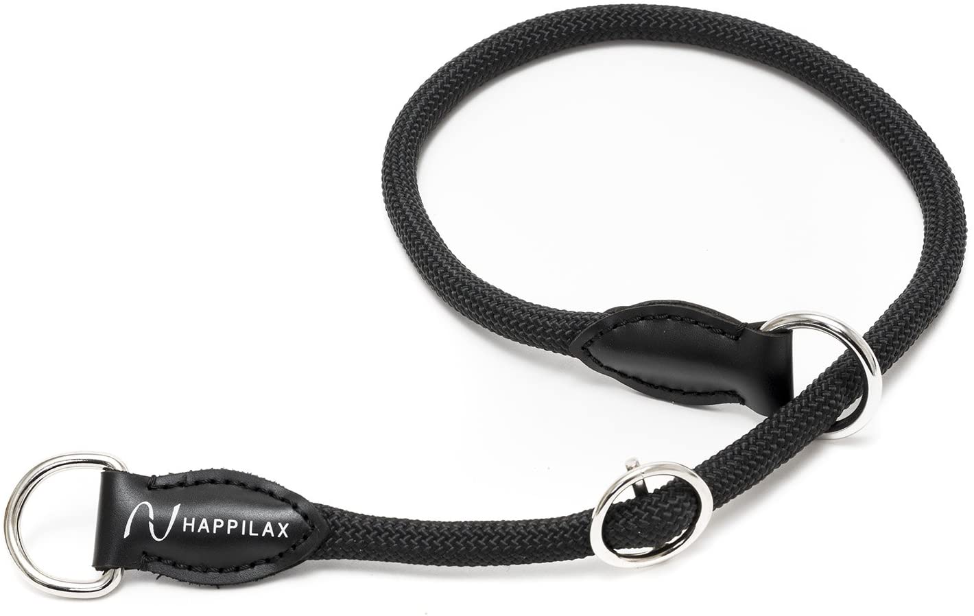 Happilax - Collar de Cuerda para Perro Mediano con Tope Ajustable 