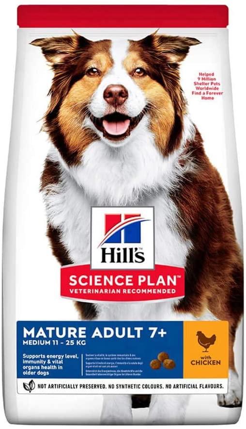  Hills Science Plan Canine Mature Adult 7+ Medium Pollo 2.5Kg 2500 g 