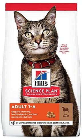  Hills Science Plan Feline Adult Cordero & Arroz 1.5Kg 85 g 