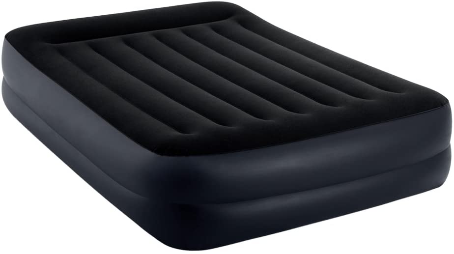  Intex 64124 - Colchón hinchable Dura-Beam Standard Pillow Rest 152 x 203 x 42 cm 