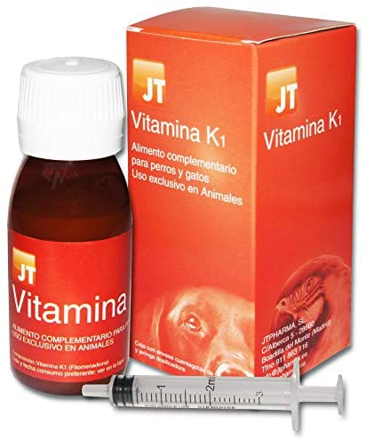  JTPharma 163140 - Vitamina K1 para mascotas, 55 ml 