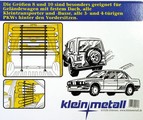  Kleinmetall 10 008 00 5 - Valla de carga universal para maletero 