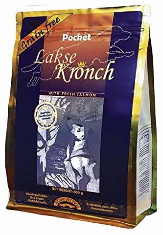  Lakse Kronch Pocket Snacks Para Perros Golosinas Sin Cereales 600g 