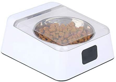  LLDKA Alimentador automático Inteligente, Apto para Feeders Mascotas Concisa húmedos y Alimentos Secos con la inducción de Infrarrojos 