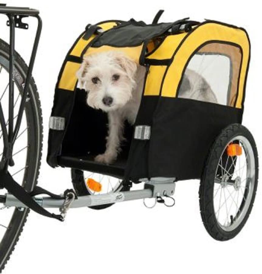  Mini Remolque de Bicicleta para Perro Abeja 