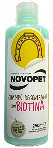  Novopet Champu Regenerador con Biotina 750 Ml 750 ml 