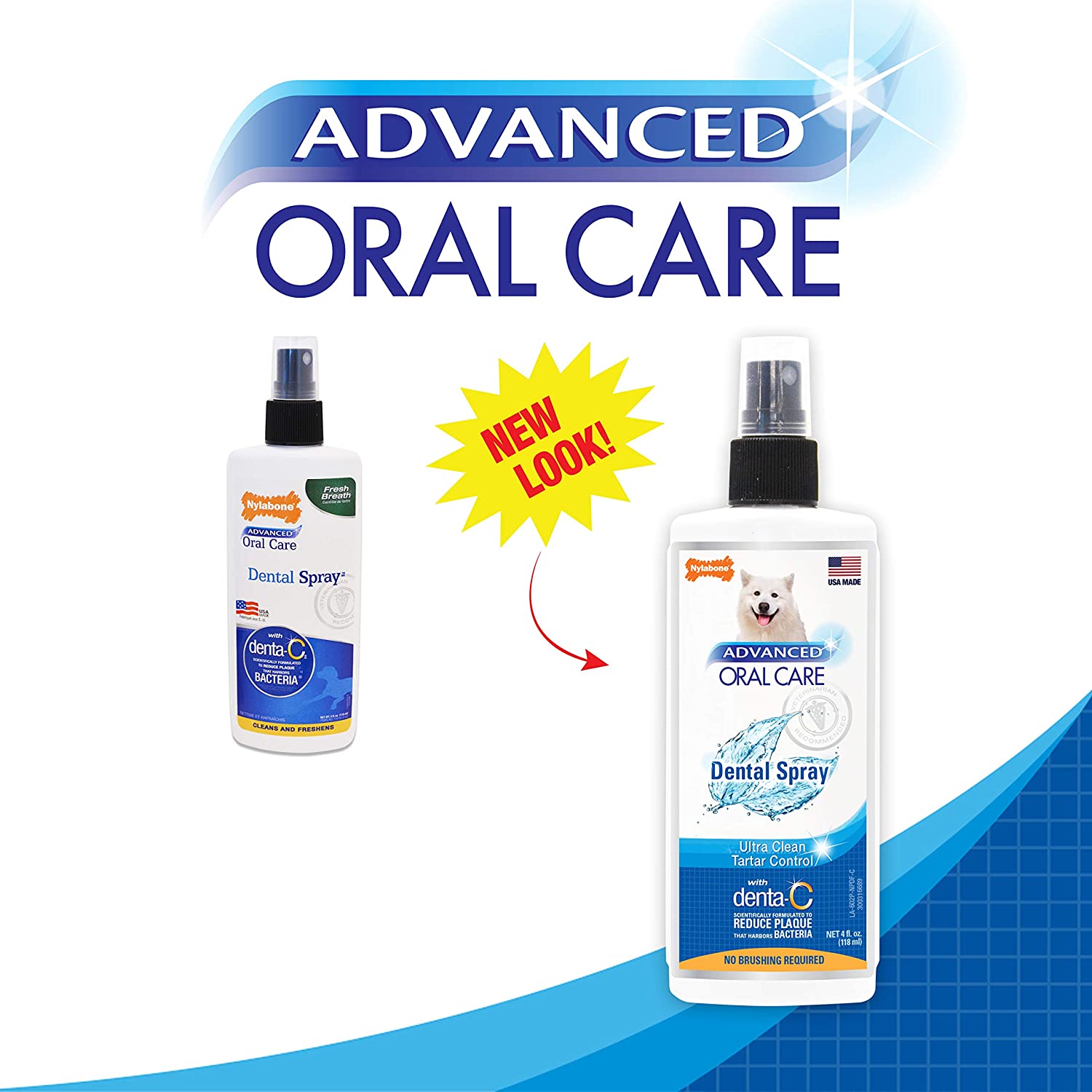  Nylabone Avanzada Oral Care 4 oz Perro Dental Spray 