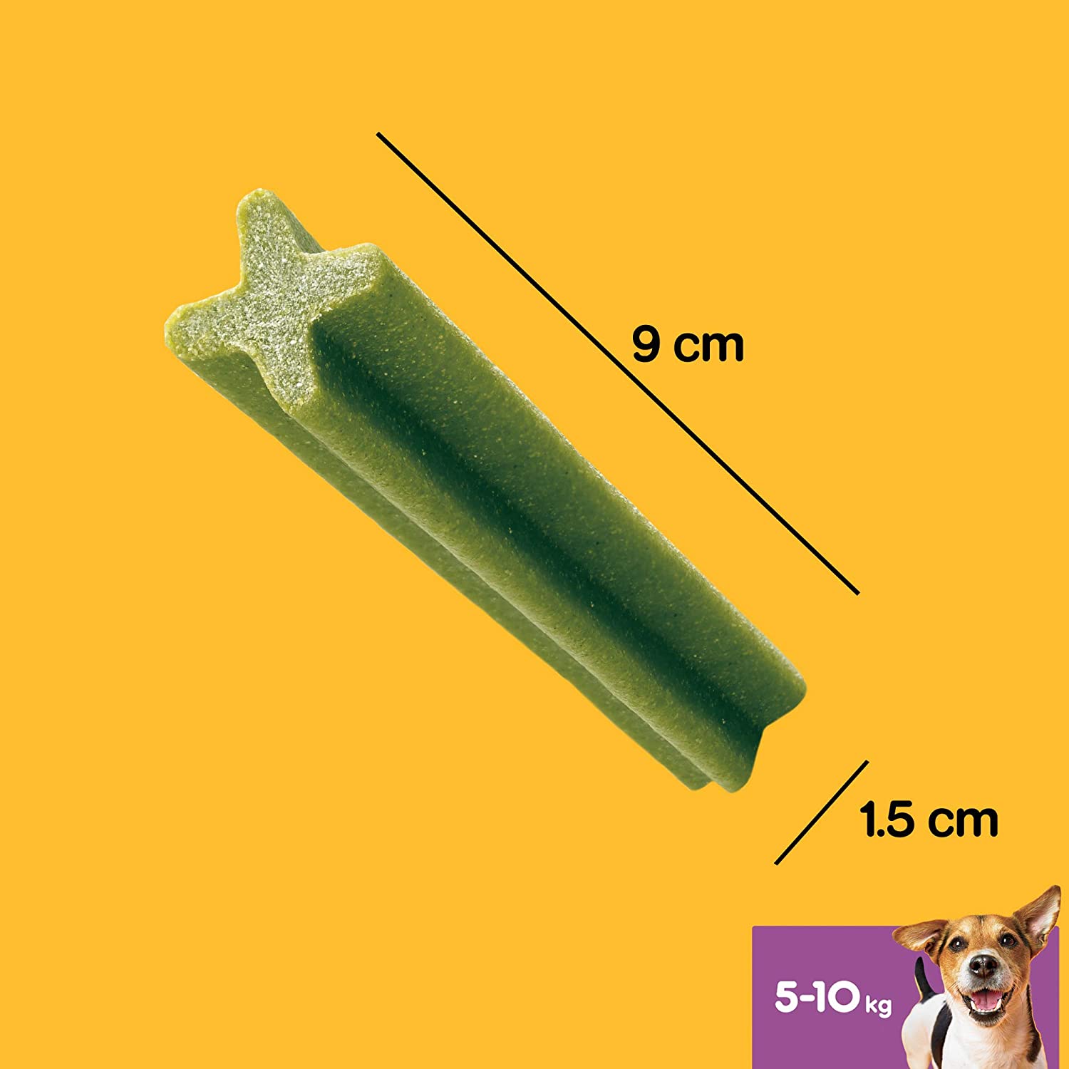  PEDIGREE Pack de 28 Dentastix Fresh de Uso Diario para la Limpieza Dental de los Perros y contra Mal Aliento, para Perros pequeños (Pack de 4) 