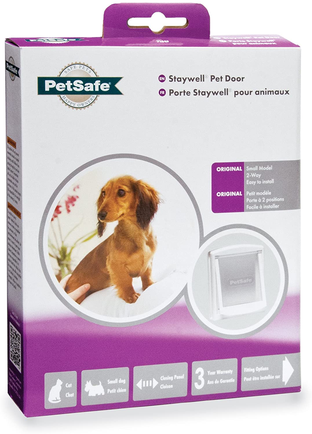  PetSafe Staywell de 2 Vías de Mascotas Tapa 