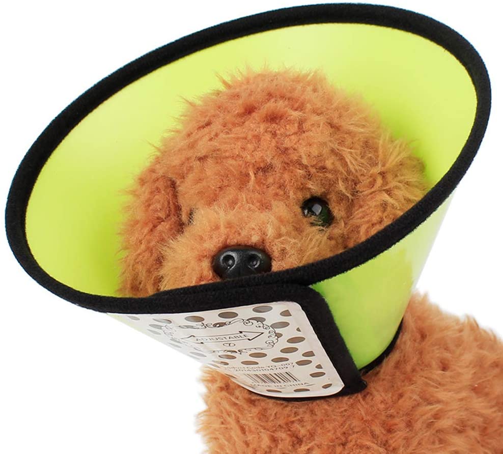  POPETPOP Conos de Recuperación para Mascotas, Collarines para Curar Heridas, Collar Isabelino para Perros y Gatos - Tamaño 6 (Color al Azar) 