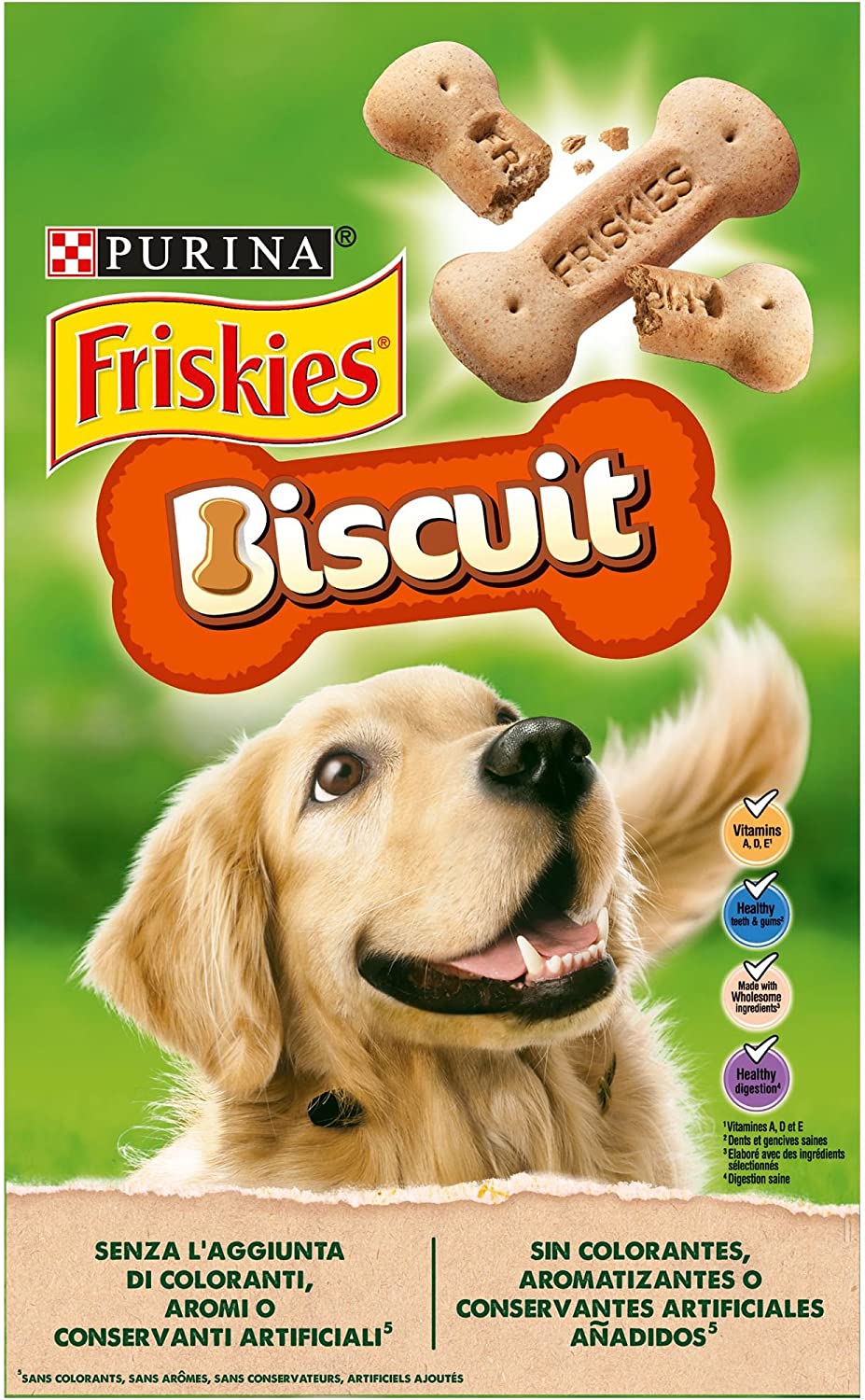  Purina Friskies Biscuit Original galletas para perros 6 x 650 g 