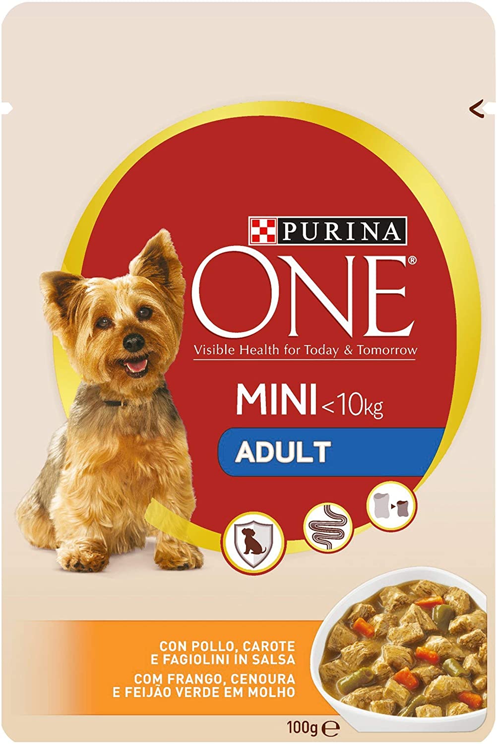  PURINA ONE WD My Dog Is Adult 100 g – 20 Piezas 