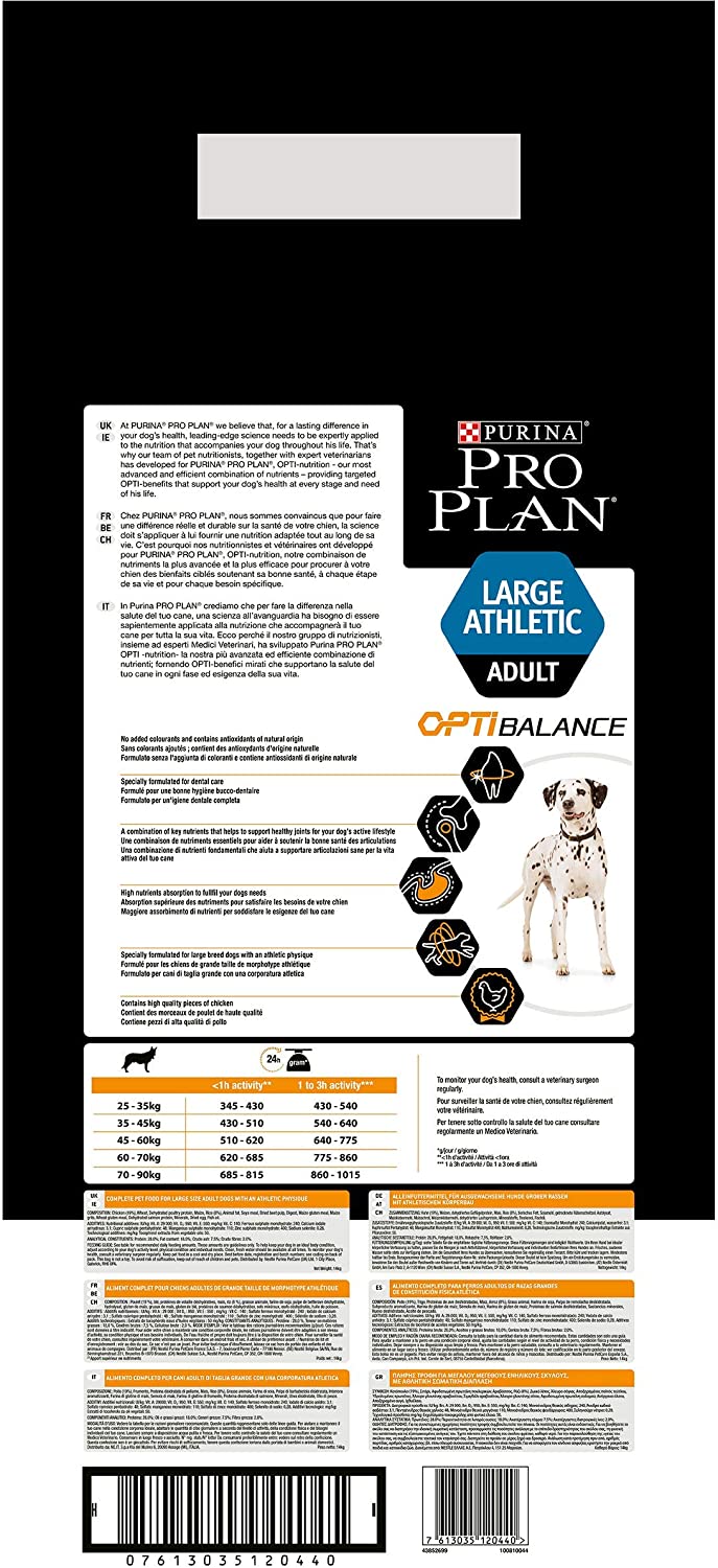  Purina ProPlan Large Adult Athletic Balance Pienso para perro Adulto 14 Kg 